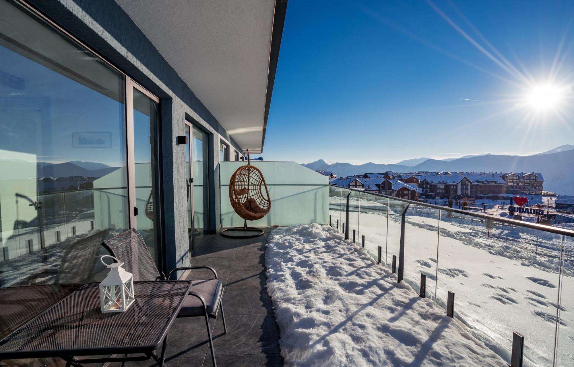 New Gudauri Gn Apartments In Atrium Exterior foto