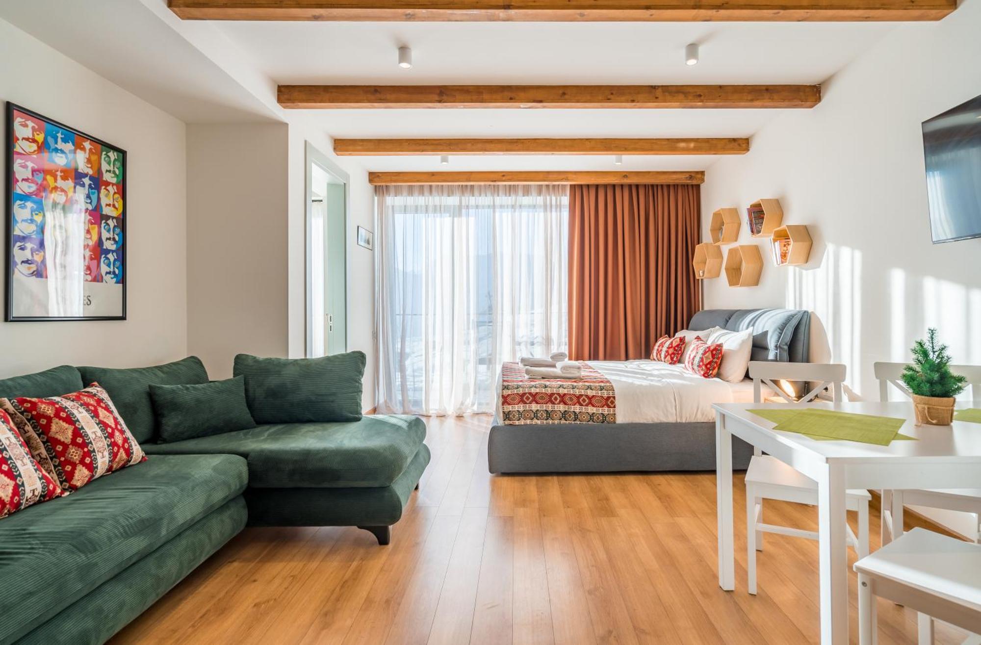 New Gudauri Gn Apartments In Atrium Exterior foto